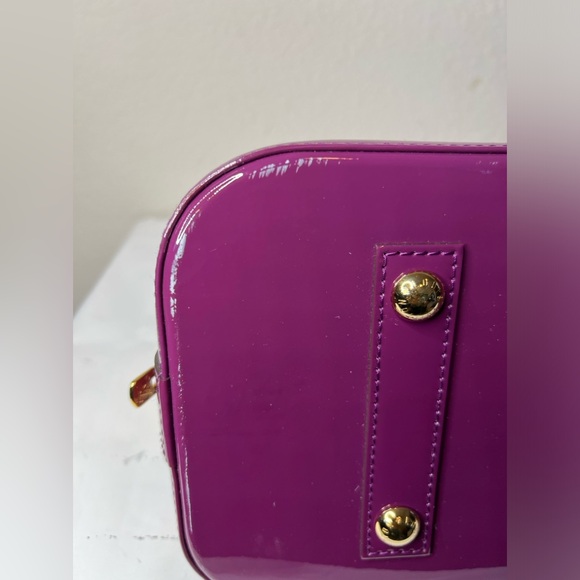 Louis Vuitton Limited Edition Vernis Alma GM Satchel in Amethyst Very rare color - Picture 7 of 14